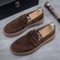 Fashion Platform Mens Casual Loafers Lightweight Breathable Slip On Walking And Driving Shoes 4