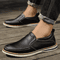 Genuine Leather Mens Casual Shoes Breathable Comfortable Driving And Outdoor Loafers 1