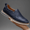 Genuine Leather Mens Casual Shoes Breathable Comfortable Driving And Outdoor Loafers 6