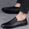 Genuine Leather Mens Casual And Formal Loafers Breathable Slip On Driving Shoes 1