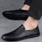Genuine Leather Mens Casual And Formal Loafers Breathable Slip On Driving Shoes 1