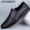 Genuine Leather Mens Casual And Formal Loafers Breathable Slip On Driving Shoes 6