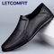 Genuine Leather Mens Casual And Formal Loafers Breathable Slip On Driving Shoes 6