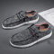 Men Canvas Slip On Casual Shoes Breathable Comfortable Walking Sneakers Plus Size 7