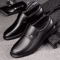 Men Leather Casual Formal Loafers Breathable Slip On Driving Shoes Plus Size 0