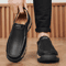 Men Hand Stitched Casual Loafers Comfortable Breathable Slip On Everyday Shoes 1