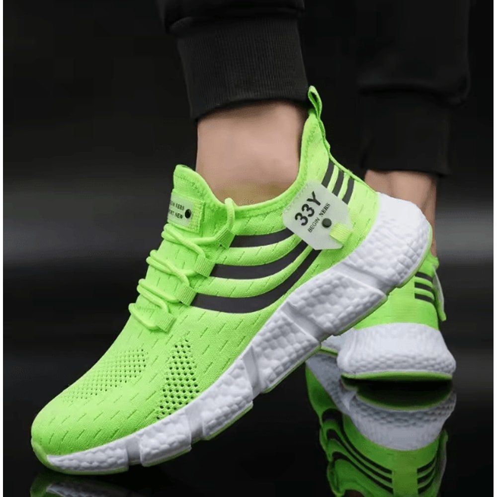 Men Breathable Lightweight Athletic Sneakers Running And Walking Shoes 2
