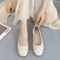 Women Bow Knot Casual Flats Comfortable Slip On Versatile Everyday Shoes 3