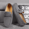 Genuine Leather Men Casual Loafers Breathable Comfortable Slip On Driving Shoes 6