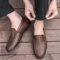 Genuine Leather Men Casual Loafers Comfortable Breathable Slip On Driving Shoes 2