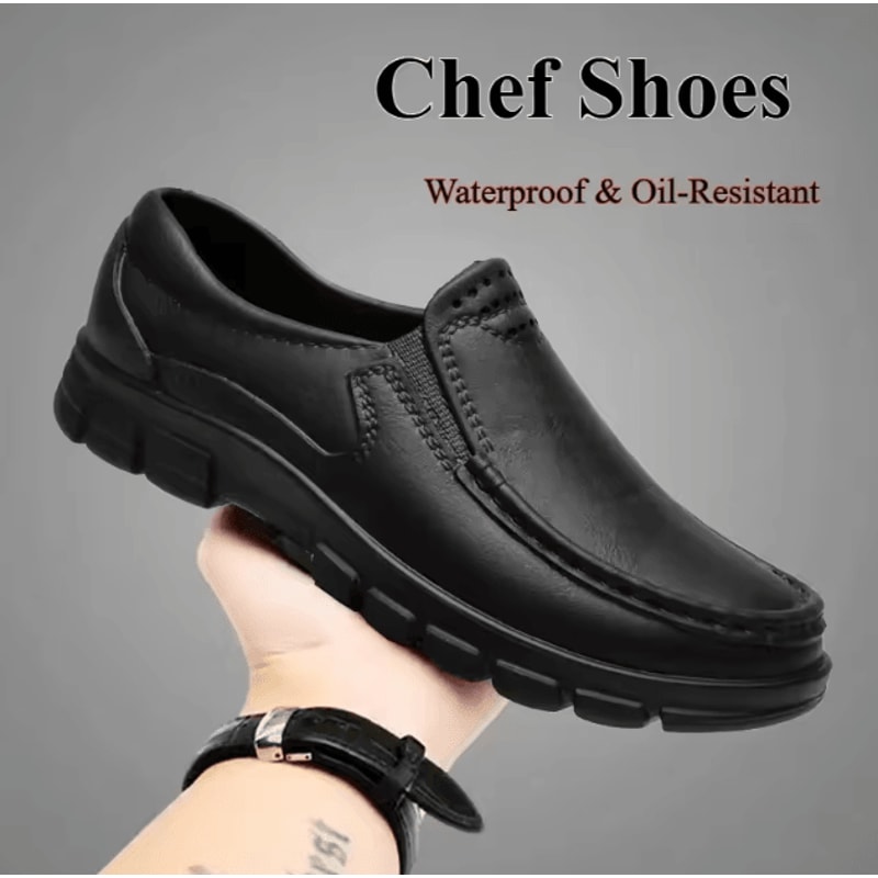 Men NonSlip Kitchen Slippers Comfortable EVA Chef Shoes Plus Size 2