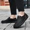 Mens Soft Leather Handmade Loafers Comfortable Slip On Casual Shoes 2