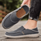Men Canvas Summer Loafers Breathable Comfortable Ultralight Casual Shoes 4