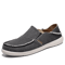 Men Canvas Summer Loafers Breathable Comfortable Ultralight Casual Shoes 7