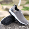 Men Canvas Casual Sneakers Breathable Comfortable Slip On Walking Shoes Plus Size 0