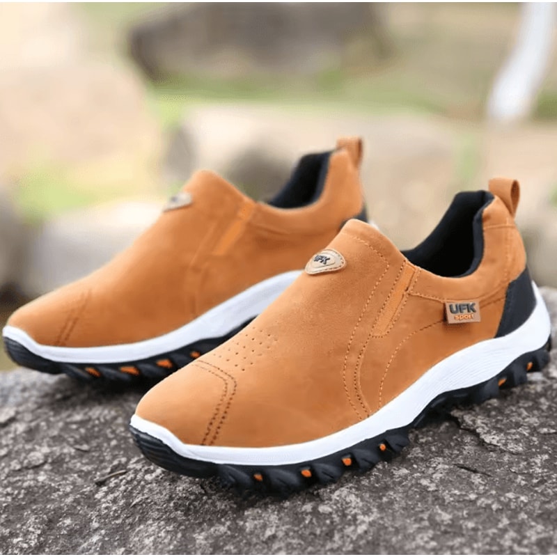 Men Canvas Casual Sneakers Breathable Comfortable Slip On Walking Shoes Plus Size 1