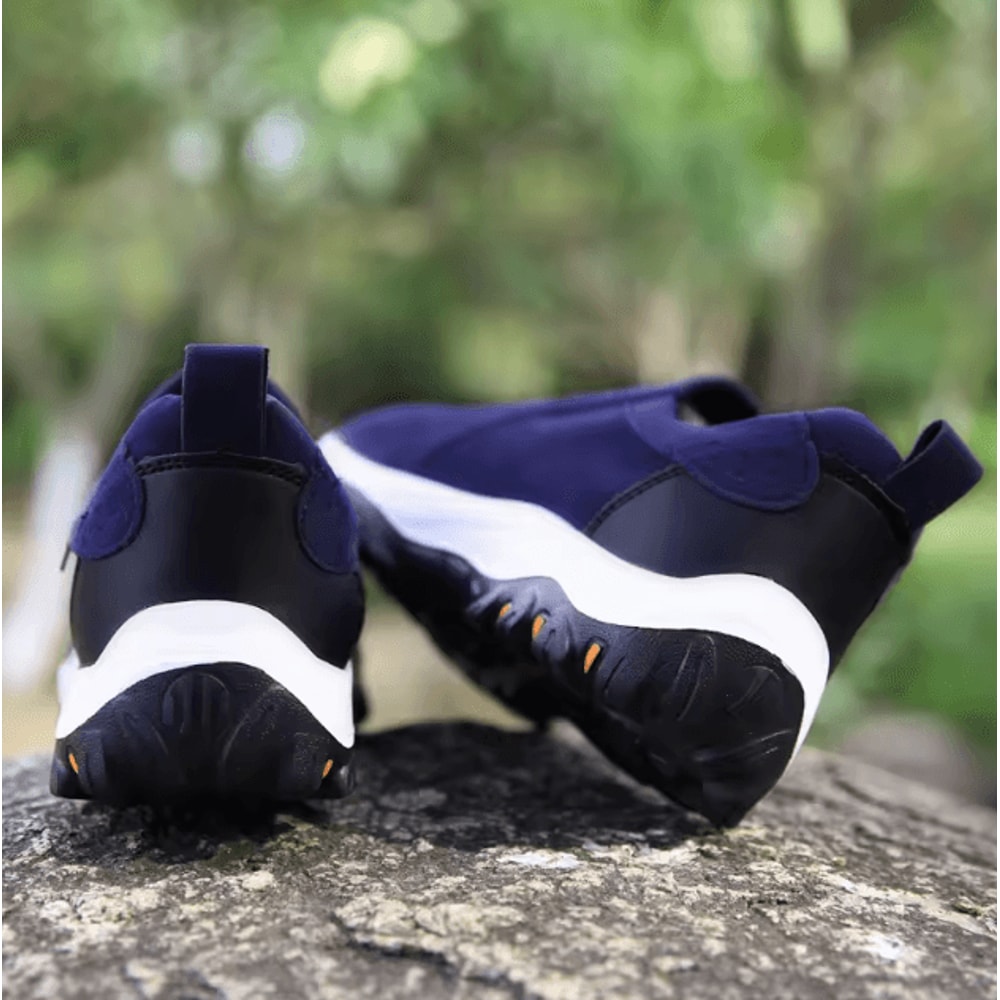 Men Canvas Casual Sneakers Breathable Comfortable Slip On Walking Shoes Plus Size 3