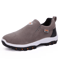 Men Canvas Casual Sneakers Breathable Comfortable Slip On Walking Shoes Plus Size 8