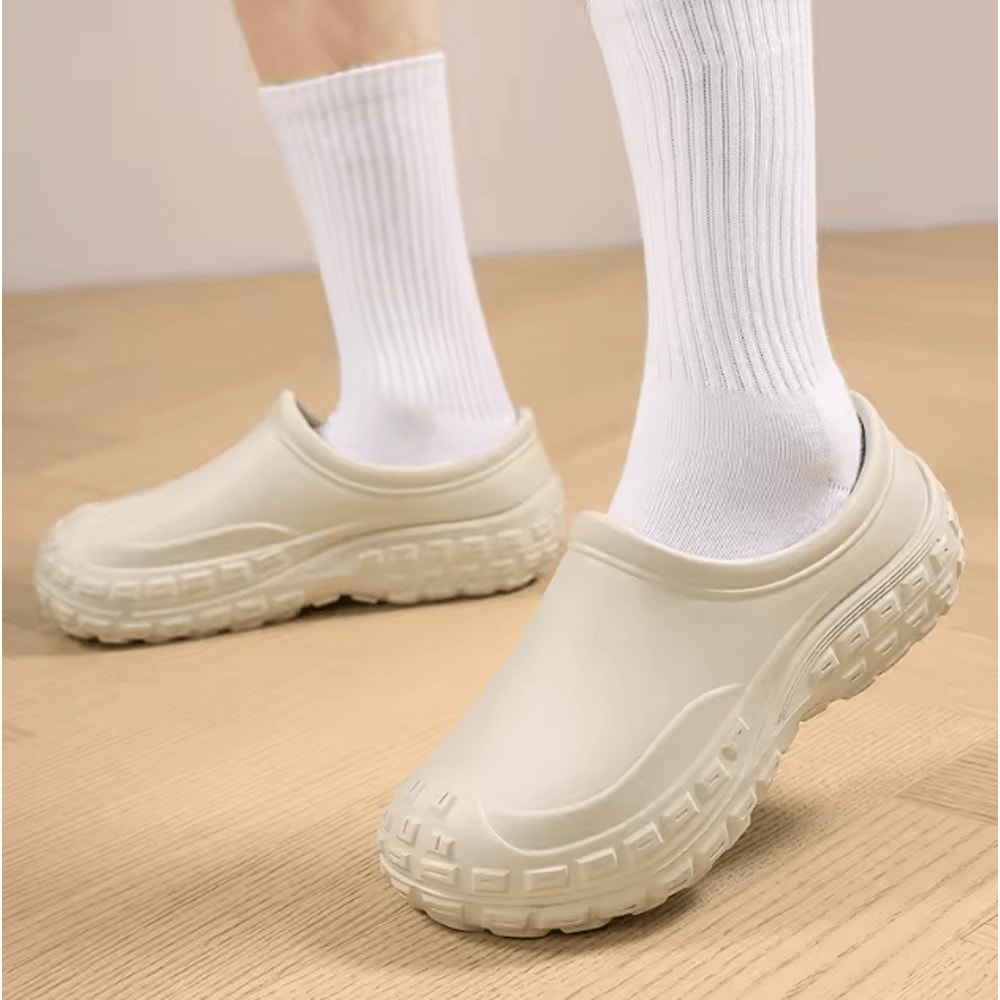 Men Outdoor Breathable Slip On Lightweight Shoes Sandals Clogs Comfortable Summer Footwear 3