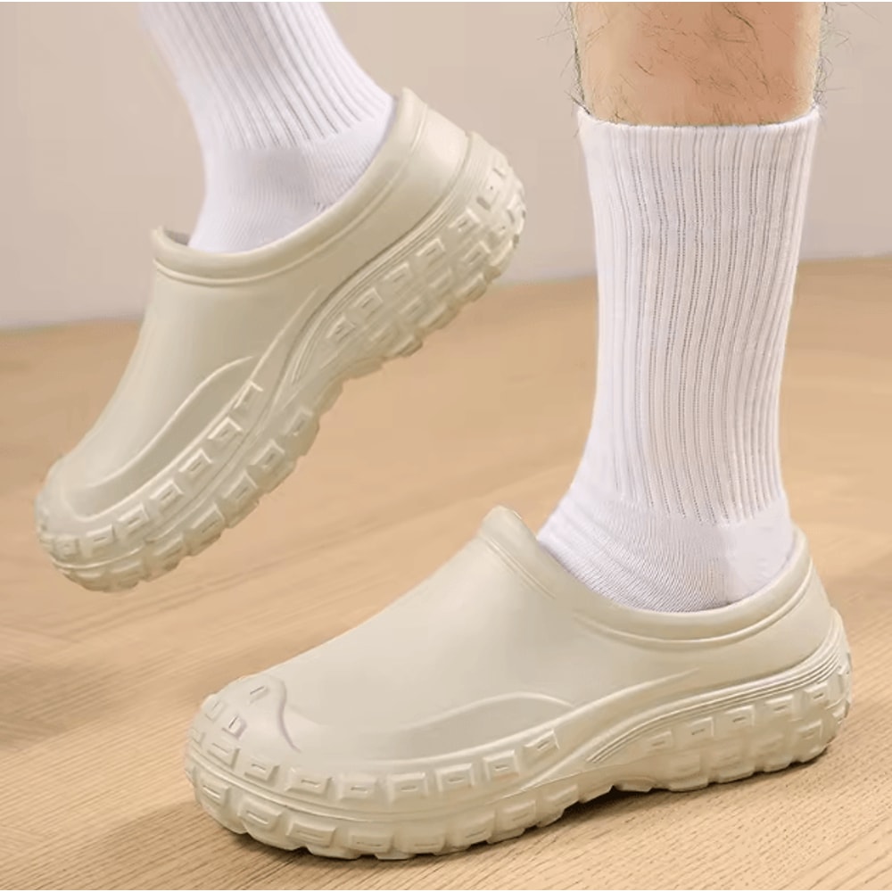 Men Outdoor Breathable Slip On Lightweight Shoes Sandals Clogs Comfortable Summer Footwear 4