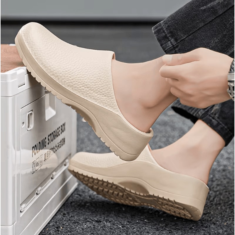 Men Waterproof NonSlip Garden Sandals Comfortable Outdoor And Work Shoes 3