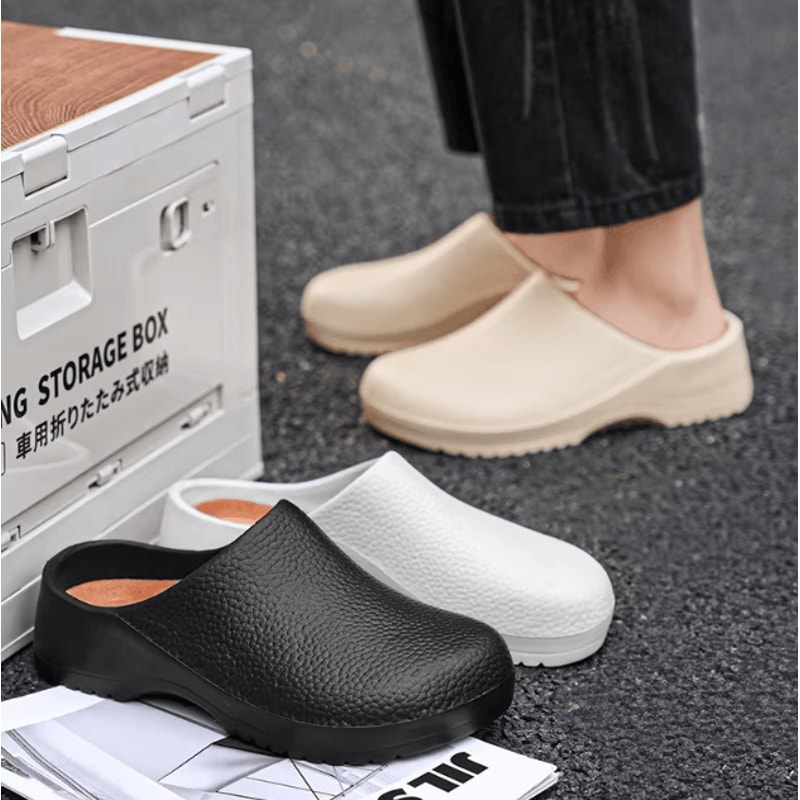 Men Waterproof NonSlip Garden Sandals Comfortable Outdoor And Work Shoes 4