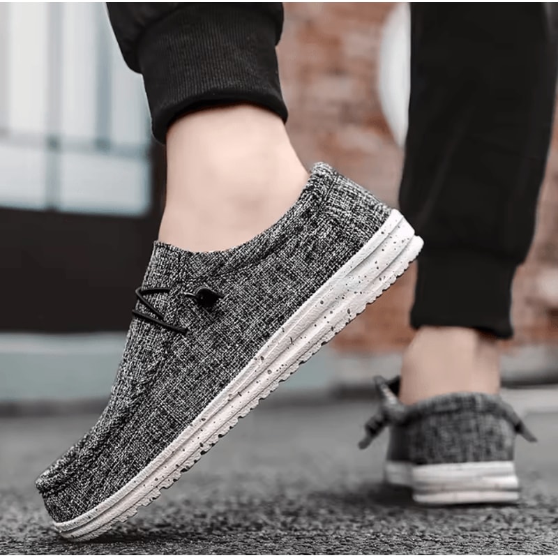 Men Casual Lightweight Loafers Comfortable Walking Shoes Plus Size 4