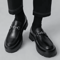 Men Classic Thick Sole Penny Loafers Comfortable Slip On Business And Dress Shoes 4