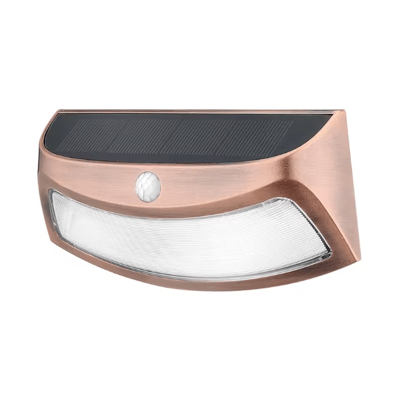 Solar Motion Sensor Outdoor Wall Lights Waterproof PIR Security Garden Fence Lamp 6