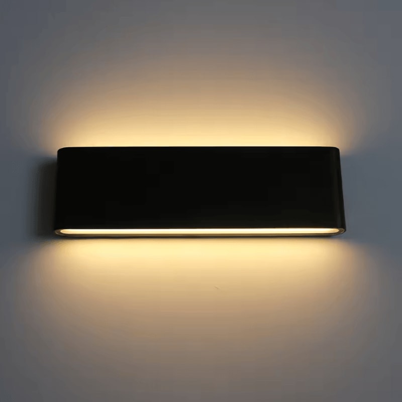 LED Outdoor Waterproof Wall Lights Aluminum Exterior Wall Lamp Sconce Fixtures 6W 12W 24W 1