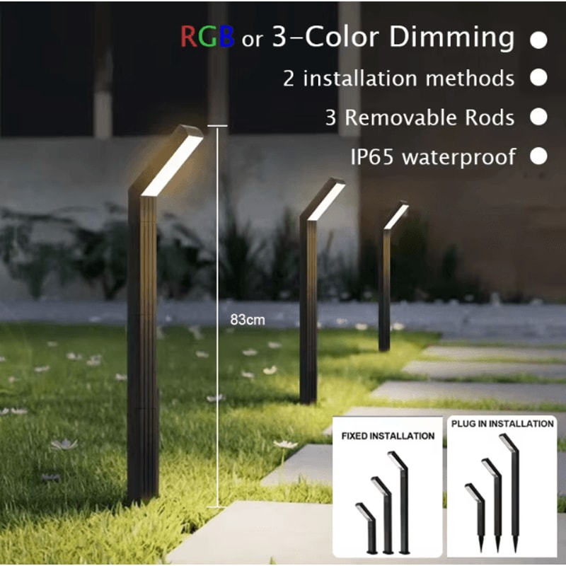 Solar Pathway Lights Outdoor Bright Solar Light IP65 Waterproof Solar Garden Lamp For Walkway Patio 0
