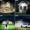 200W Solar Street Light Waterproof Outdoor LED Flood Light With Light Sensor Solar Security Lightin 5