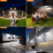 Super Bright Solar Outdoor Wall Lamp Solar Powered Flood Lights With 3 Modes IP65 Waterproof 4