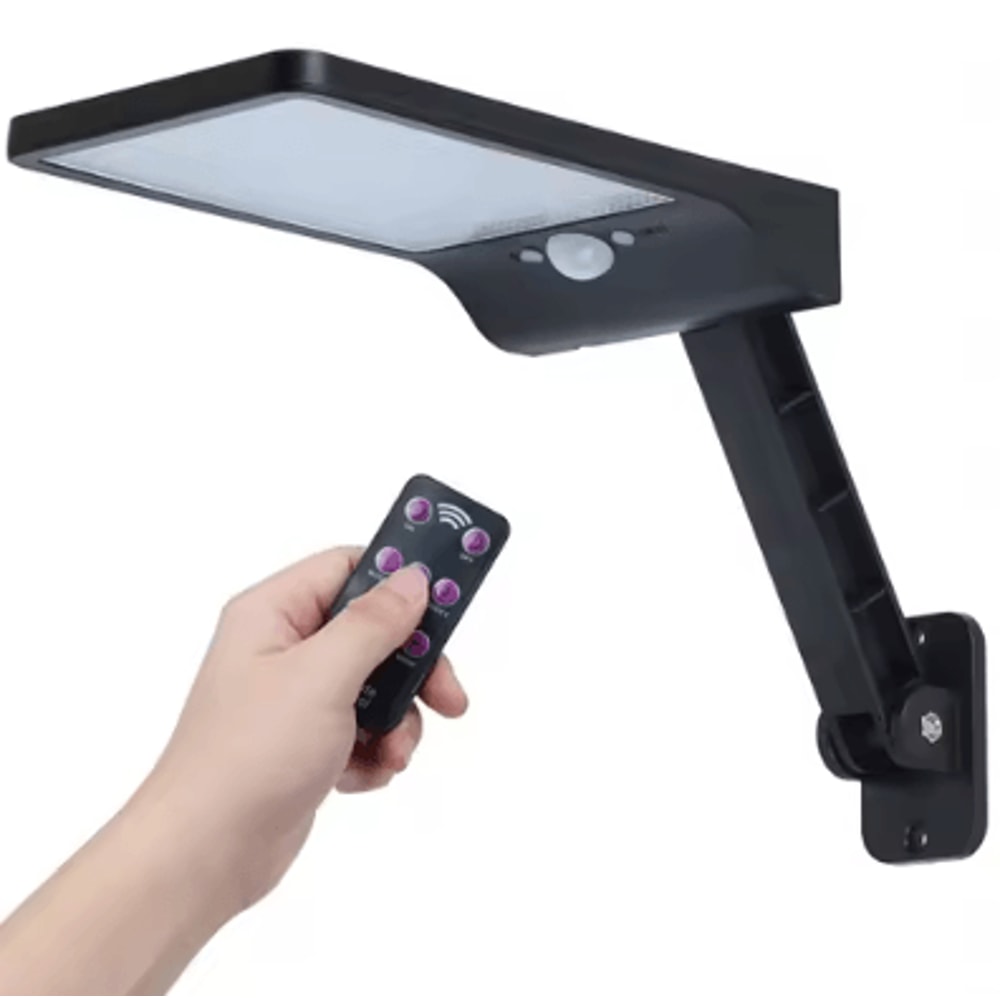 48LED 800LM Solar Motion Sensor Wall Light IP65 Waterproof Outdoor Solar Lamp With Remote Control 4