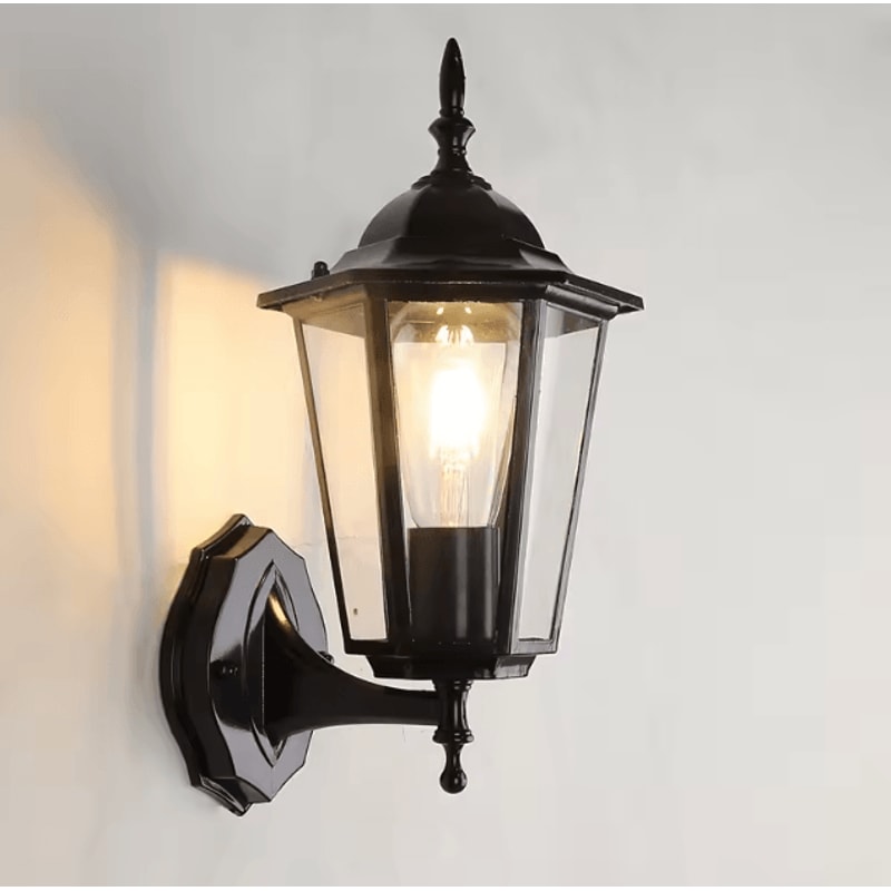 Europe Style Retro E27 Outdoor Wall Lamp Waterproof Exterior Lighting For Garden Balcony Porch 1