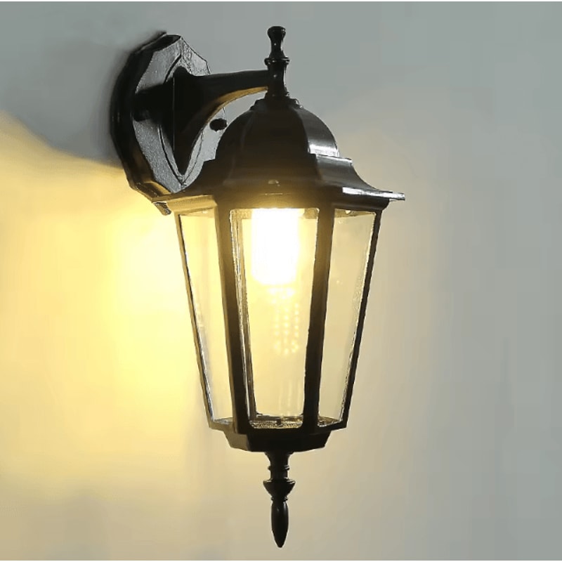 Europe Style Retro E27 Outdoor Wall Lamp Waterproof Exterior Lighting For Garden Balcony Porch 3