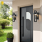 Waterproof Outdoor LED Wall Lighting Retro Vintage Black 10W LED Sconce Luminaire For Garden Porch 0