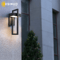 Waterproof Outdoor LED Wall Lighting Retro Vintage Black 10W LED Sconce Luminaire For Garden Porch 1