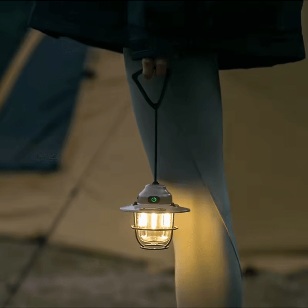 ShineTrip New Outdoor Vintage Pendant Light Ultra Long Life Camping Ambient Light Portable Recharge 3
