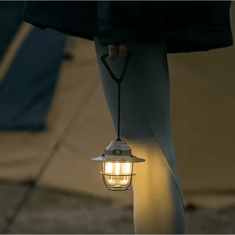 ShineTrip New Outdoor Vintage Pendant Light Ultra Long Life Camping Ambient Light Portable Recharge 3