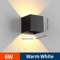 Modern LED Wall Lamp Adjustable Outdoor And Indoor Cube Wall Light AC110V 220V 6