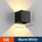 Modern LED Wall Lamp Adjustable Outdoor And Indoor Cube Wall Light AC110V 220V 6