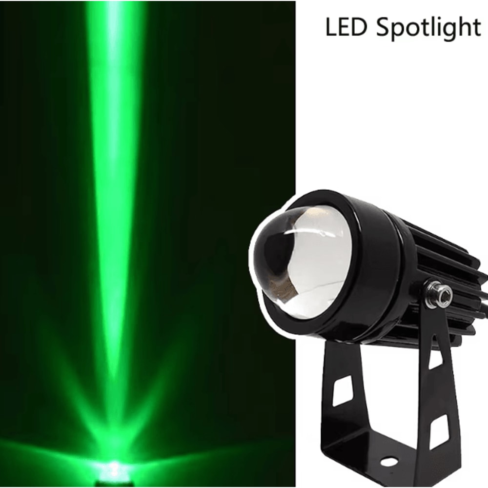 Outdoor LED Wall Spotlight Waterproof AC110V 220V Colored Beam Landscape Lighting 0