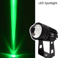 outdoor led wall spotlight waterproof ac110v 220v colored beam landscape lighting