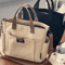 Canvas Ladies Bag Large Capacity Student Commuter Shoulder Handbag Portable Tote 0