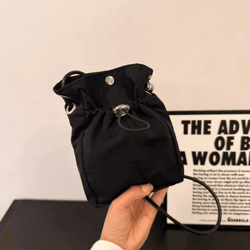 nylon crossbody bag mini phone wallet multifunctional square shoulder messenger purse