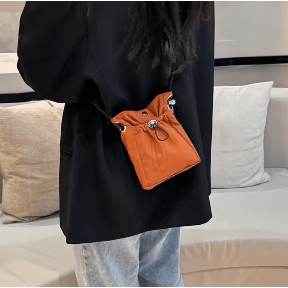 Nylon Crossbody Bag Mini Phone Wallet Multifunctional Square Shoulder Messenger Purse 3