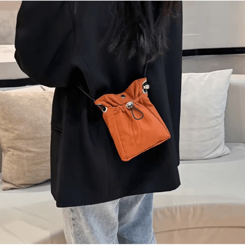 Nylon Crossbody Bag Mini Phone Wallet Multifunctional Square Shoulder Messenger Purse 3