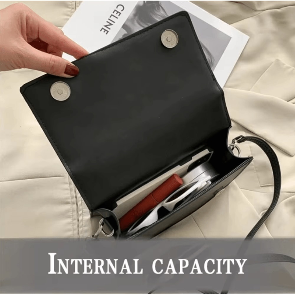 Fashion Brand Designer Women Shoulder Bag Small PU Leather Crossbody Handbag 1