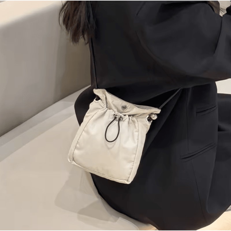 Nylon Crossbody Mini Phone Wallet Bag Multifunctional Square Shoulder Messenger Purse 3